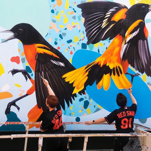 Camden Yards, In Progress