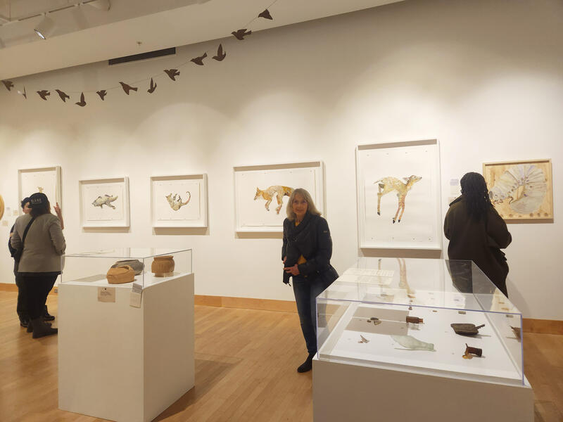 Installation Shot - Reveries + Alchemy at Towson University 