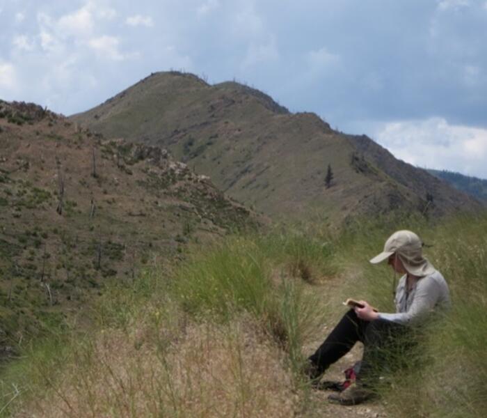 Ruby Fulton in the Frank Church River of No Return Wilderness