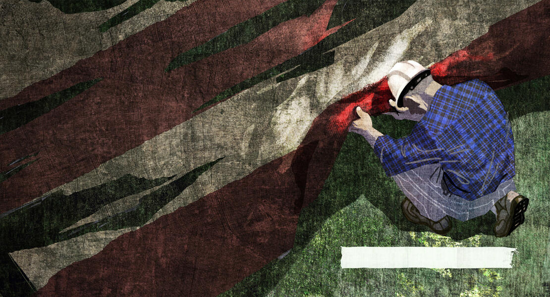 30,000 Stitches: The Inspiring Story of the National 9/11 Flag