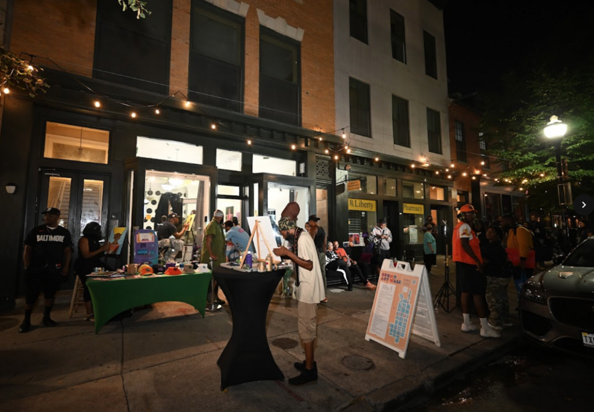 Curated Art Activation