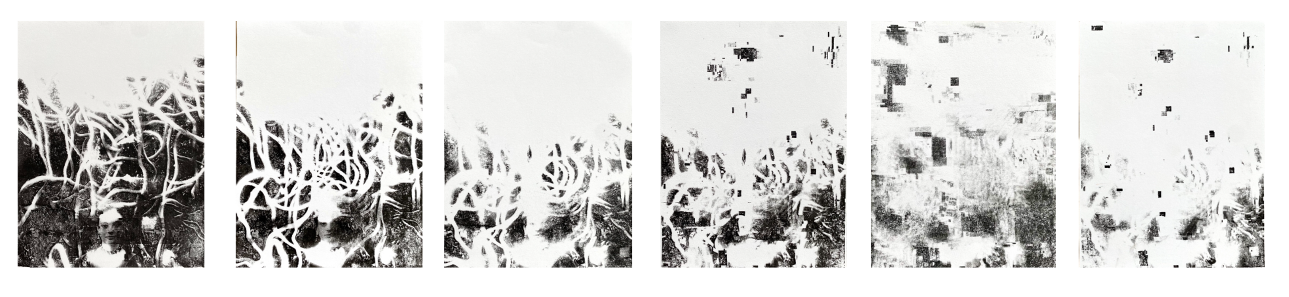 Selected prints from the installation