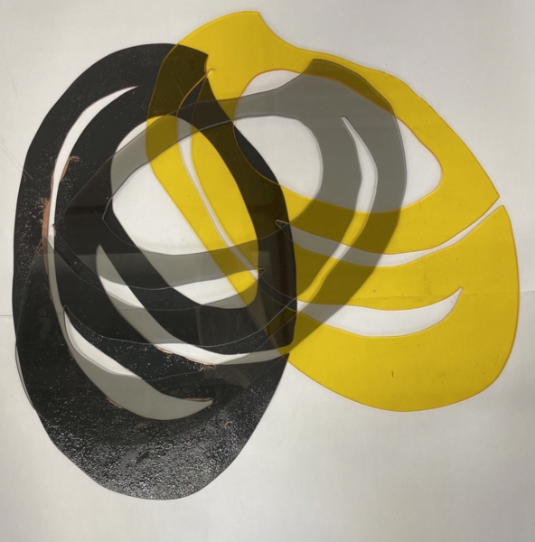 Shapes waiting for a composition