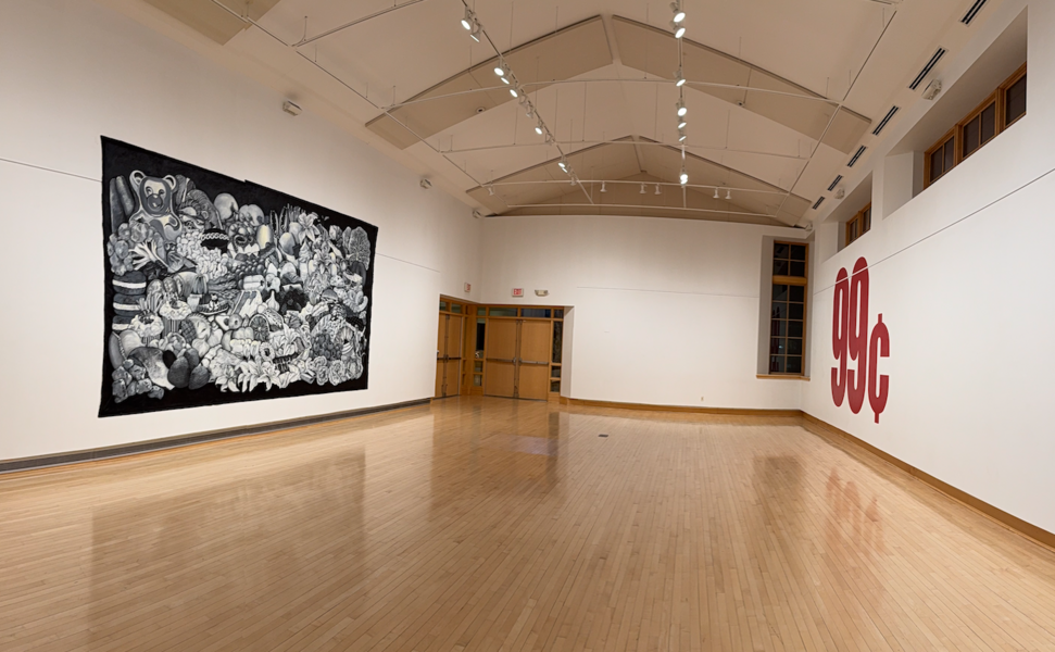 Installation image, Kay Gallery at BlackRock Center for the Arts