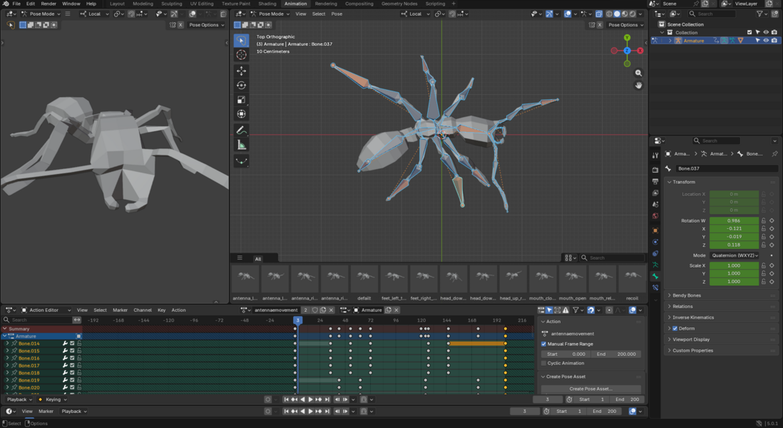 Modeling of being for VR player