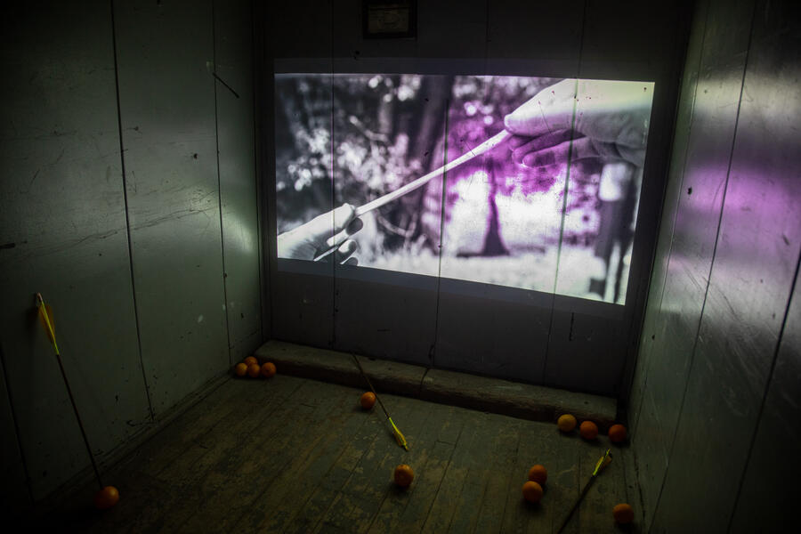 Something of Three (installation view)