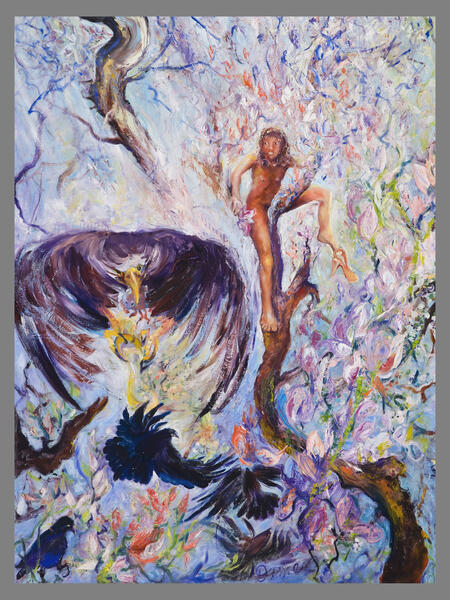 Spring Ashenputtel 2015, 35 x 45 x 1 oil on linen