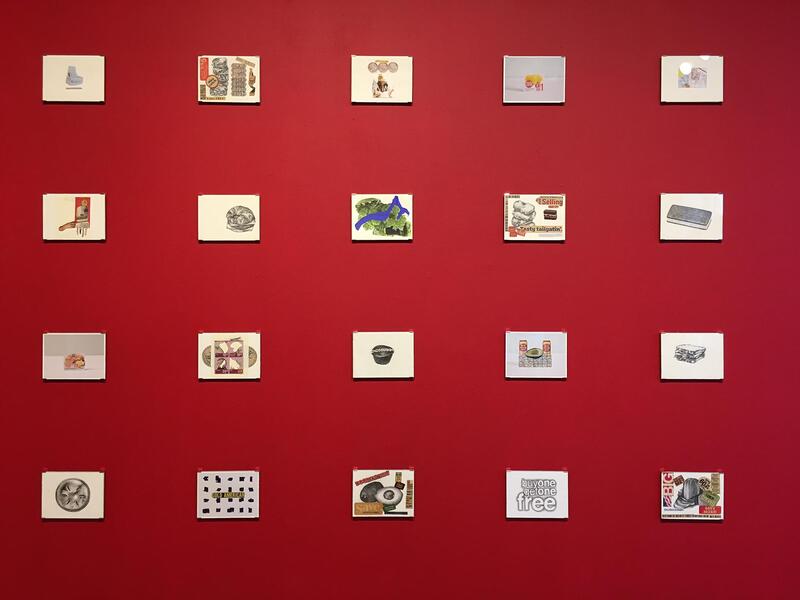 Installation image, Gallery II at BlackRock Center for the Arts