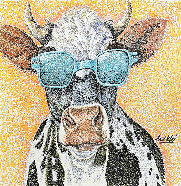 Stylish Cow