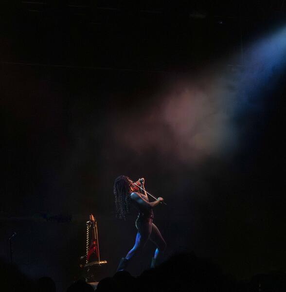 Sudan Archives Performing in DC