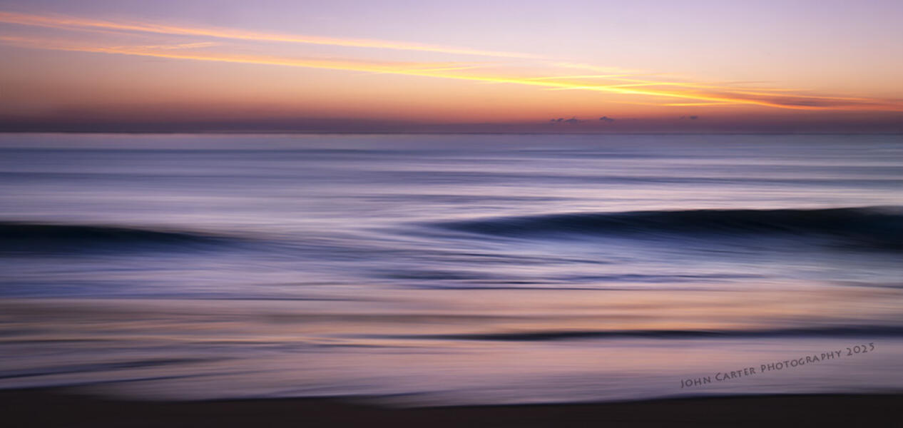 Tranquil morning on the Atlantic