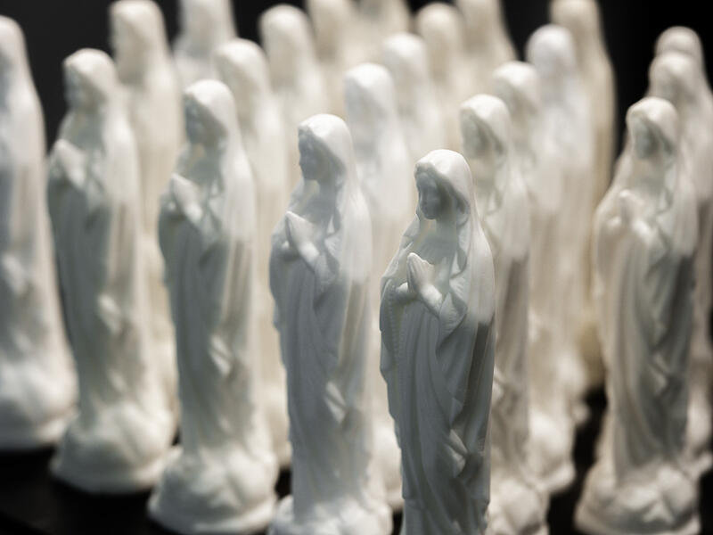 Detail of My Name is Maria, Too. (Installation #2) 