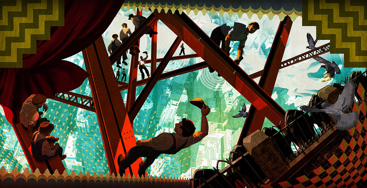 Top of the Rock: The Beam