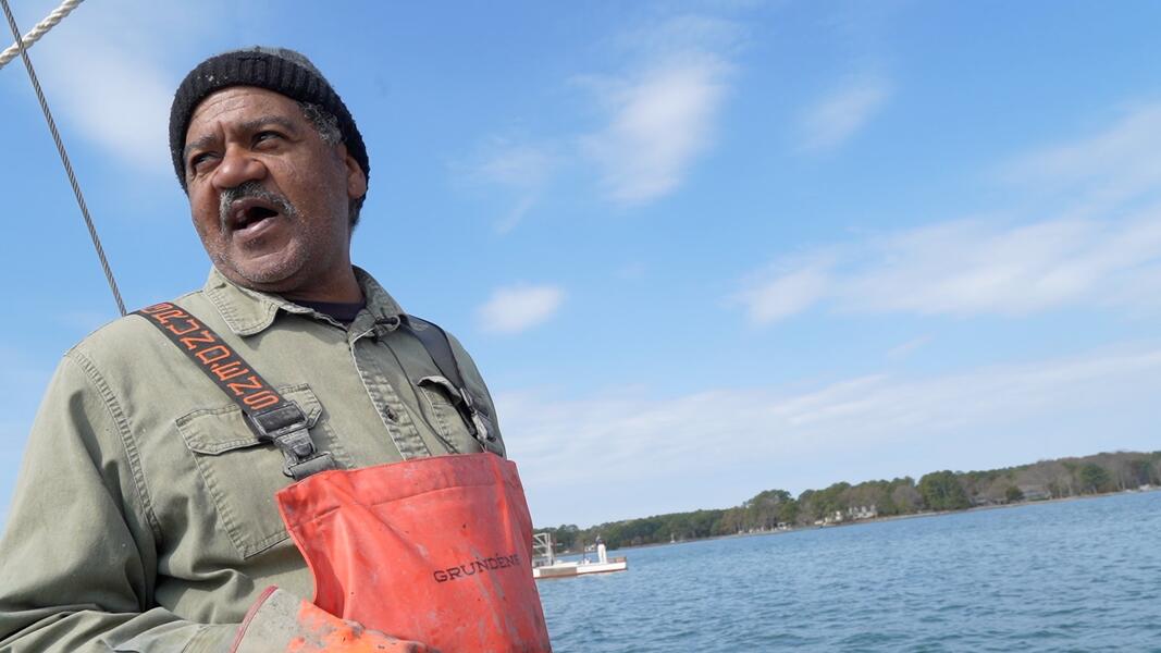 Captain Ty, a fifth generation waterman, spent his life on the water, 