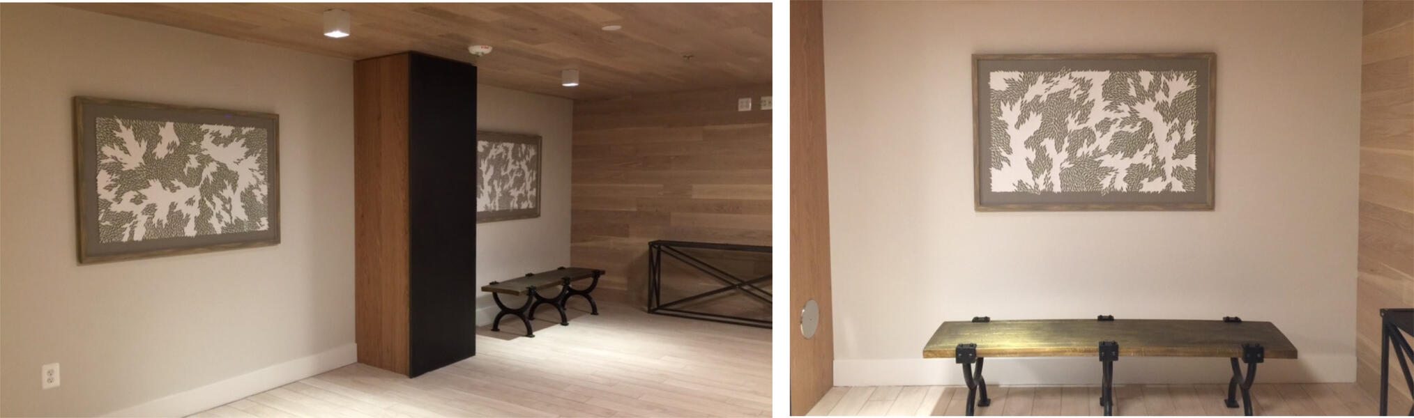 Installed Artwork at VY Reston, Reston, VA