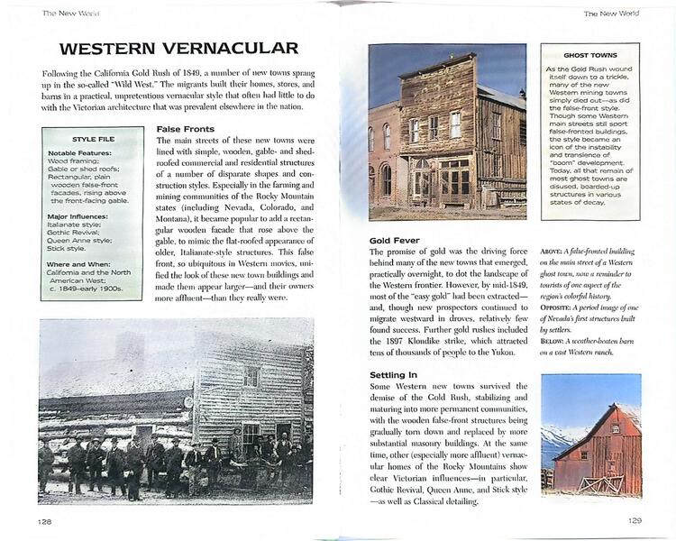 Western Vernacular: Gold Fever Ghost Towns