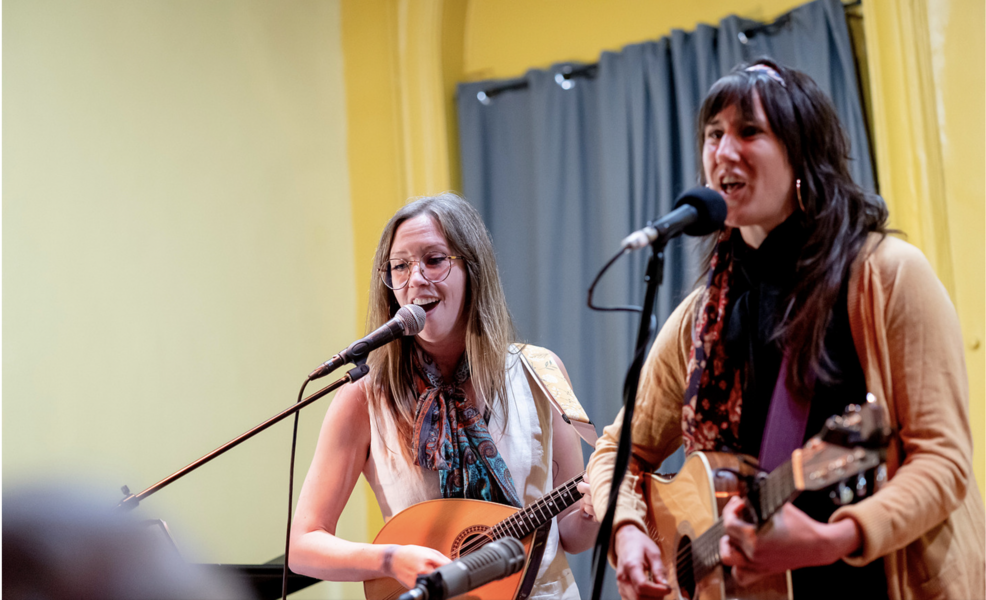 Singing at An Die Musik