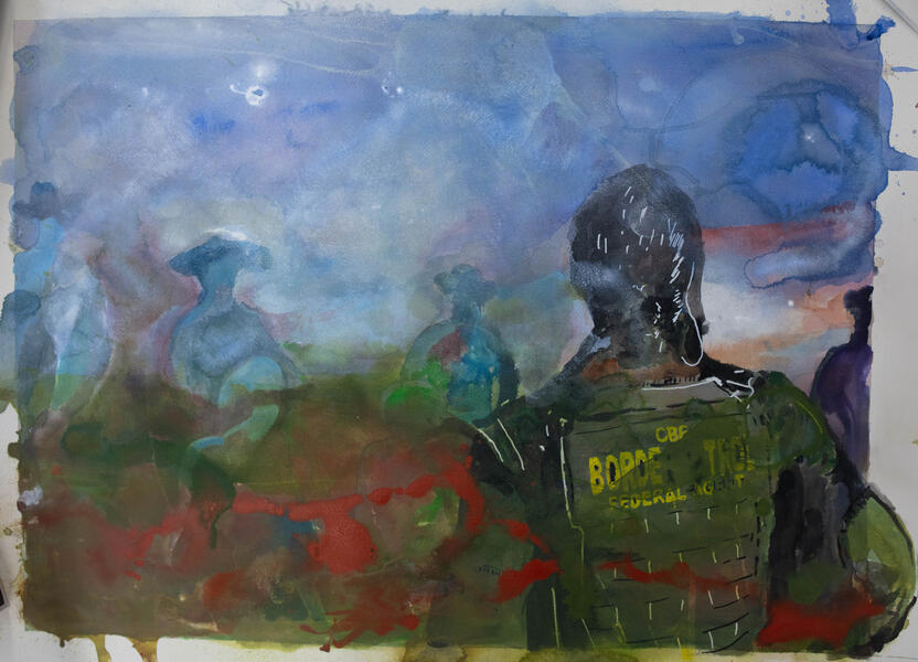 Camouflage Under The Moonlight