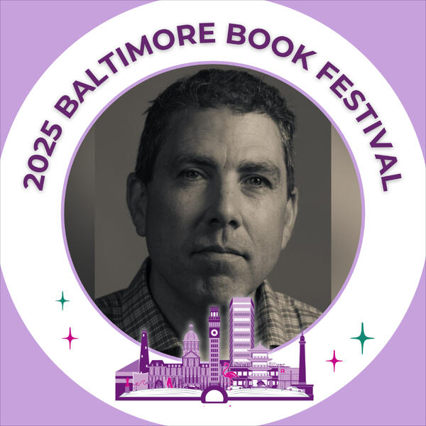 Baltimore Book Festival Flyer, Baker Artist Table (Fall 2025).