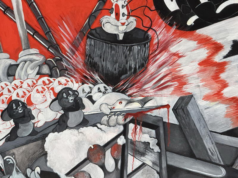 Detail of The First Strike