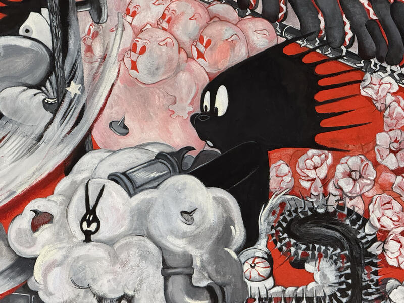 Detail of The First Strike