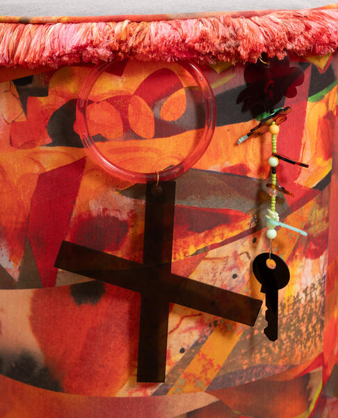 Hostile seating charm detail