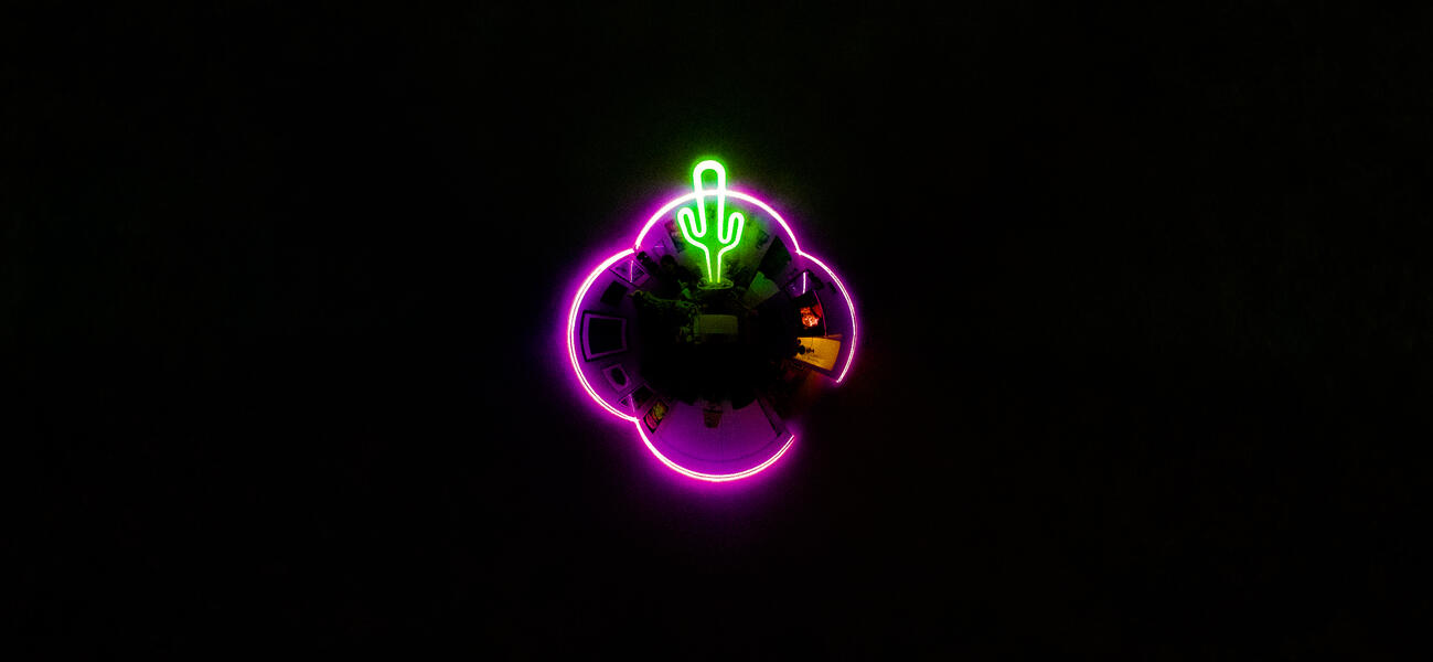 Photo, 2022. Taken with a 360 degree Camera