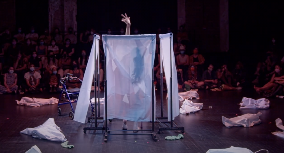 Take It, 2024. 15 minute performance, 2 day rest period,  Performance Space New York.