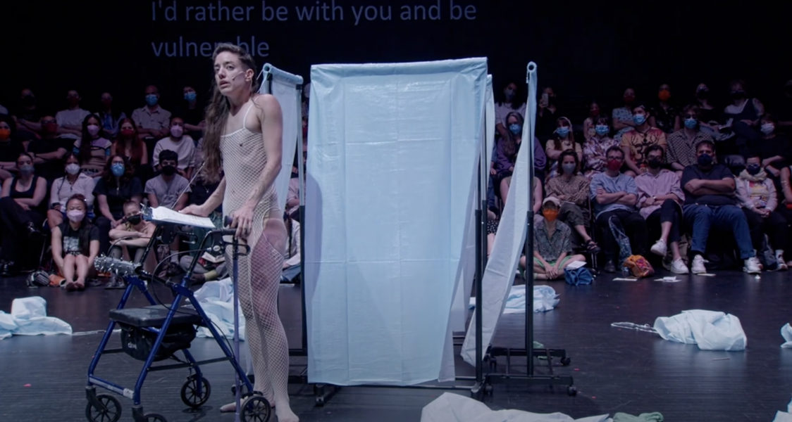 Take It, 2024. 15 minute performance, 2 day rest period,  Performance Space New York. 