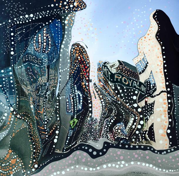 Mount Royal Avenue and the University of of Baltimore