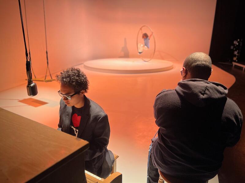 Anti-Racist Creative Consultations Exhibit C: Breath Altar' installation commissioned by the CC Music Dept for Iyanla Ayite's senior capstone Sonic Portal to the Afrofuture in 2025. Additional interview conducted & recorded at the Butler Center.