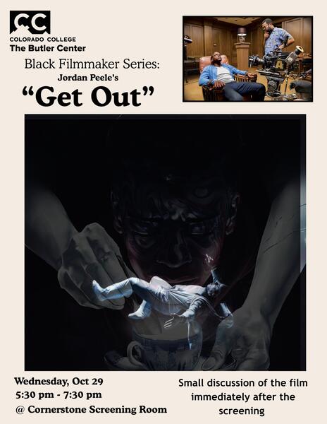 Anti-Racist Creative Intervention IV: Get Out Black Filmmaker Series screening & discussion hosted by Shodekeh in collaboration with the Butler Center, 2025.