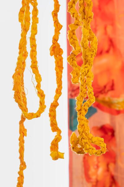 Detail Installation View of an intimate distance