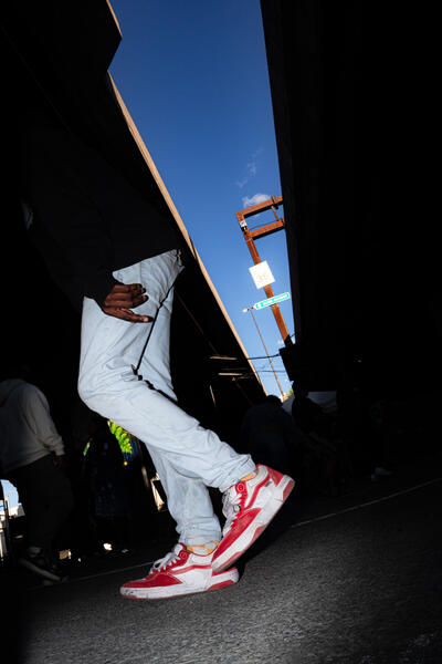 Dancing under the bridge