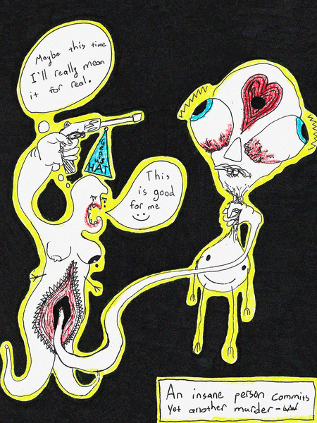 An Insane Person Commits Yet Another Murder