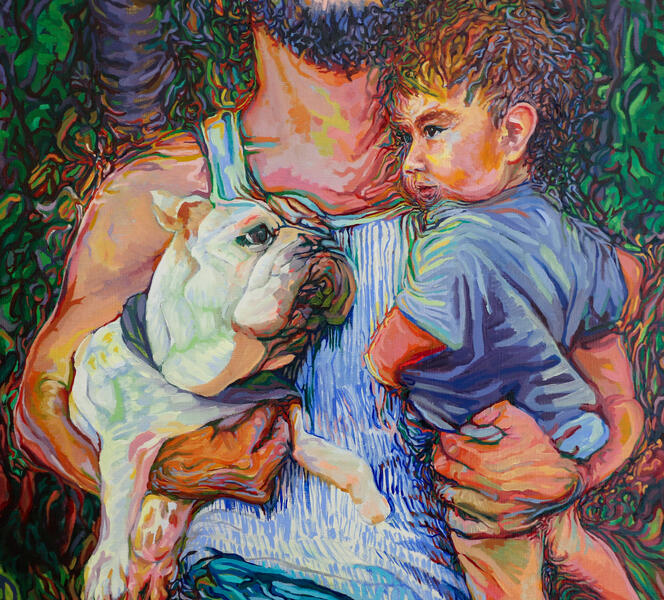 At Forest's Edge (Detail 1)