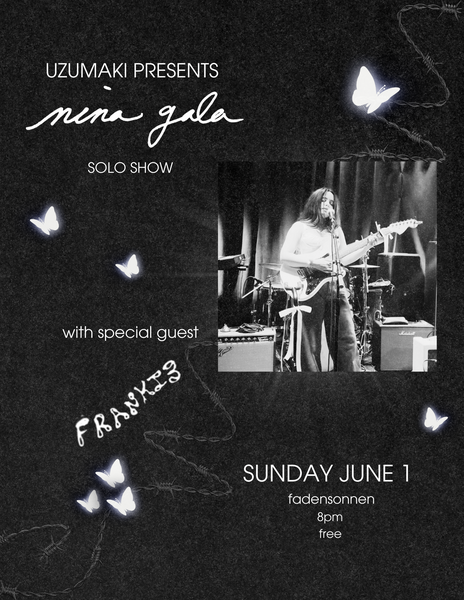 fadensonnen release show flyer (june 2025)