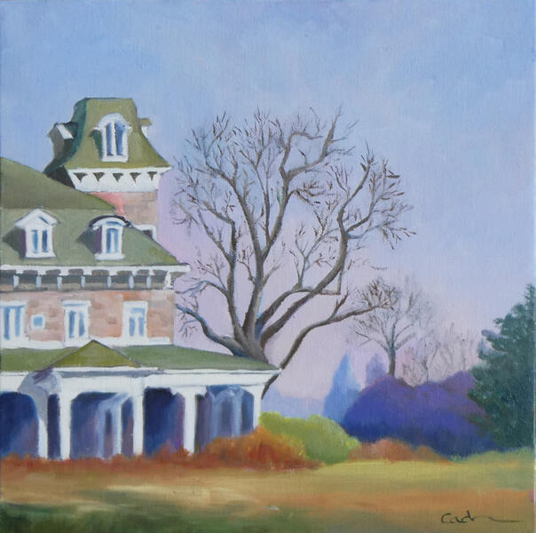 Cylburn Mansion in Winter