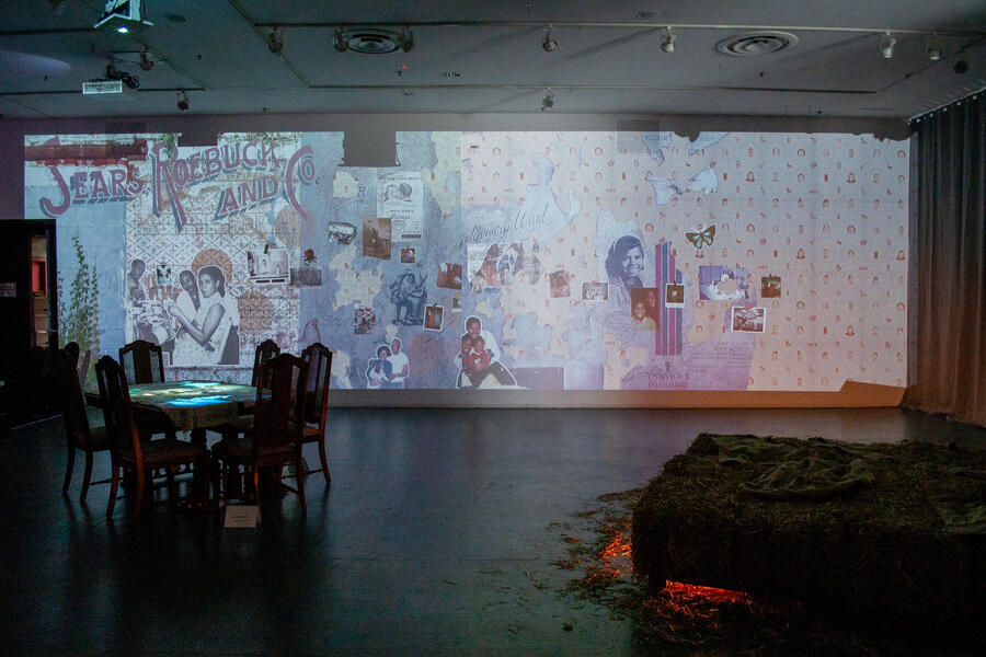 Times change – a part of ...thats why he made momma exhibition