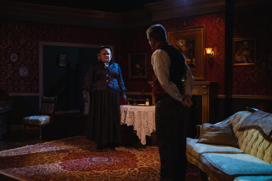 Angel Street (Gaslight) Production Photo - Photo by Kiirstn Pagan