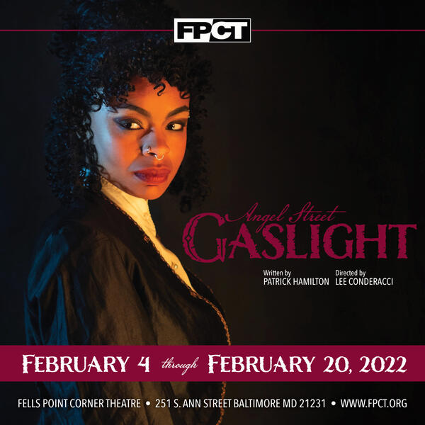 Angel Street (Gaslight) Digital Flyer - Design and Photo by Kiirstn Pagan