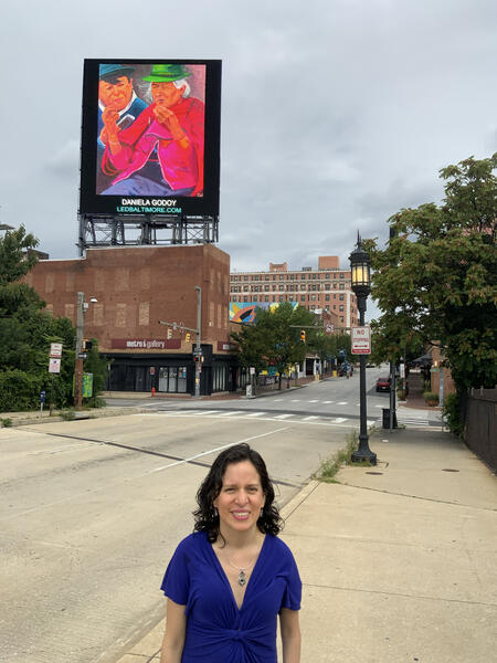 Wisdom on LED Baltimore 52 Ft Billboard