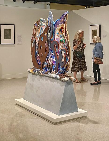 Installation view of Scylla and Charybdis