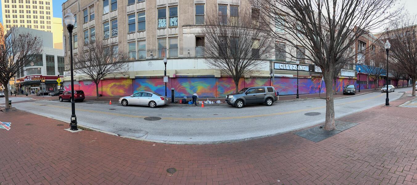 Superblock murals