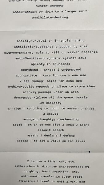 New World Dictionary