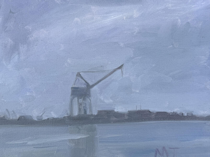 Overcast Baltimore Derrick