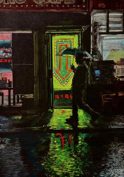 Rainy Night in Chinatown