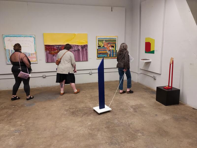 Look Busy exhibit, Fox Building Gallery (Baltimore, MD) Spring 2025