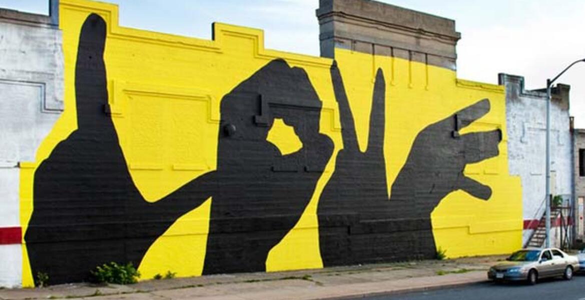 Michael Owen LOVE Project mural