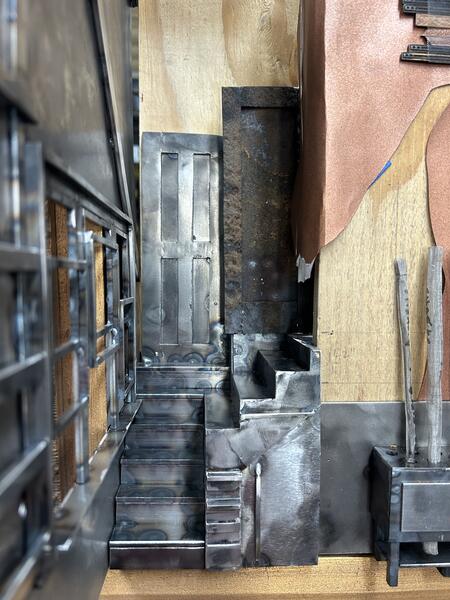 Escher-like stairwell to nowhere